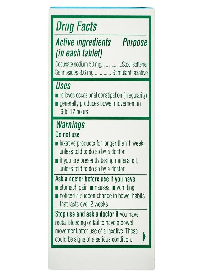 Colace 2-in-1 Tablets - 30 ct, Pack of 4 - Image 2
